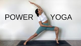 Morning Power Yoga  Intermediate Flow  Full Body Tone amp Strengthen [upl. by Melissa]