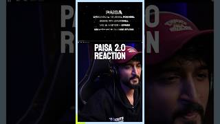 PAISA 20  KUSHAL POKHREL REACTION BY UJJWAL nephop kushalpokhrel paisa paisasong [upl. by Waly782]