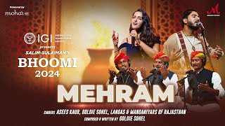 Mehram  Goldie Sohel Asees Kaur  Bhoomi 2024  Merchant Records  New Punjabi Song 2024 [upl. by Nolahs315]