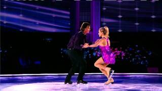 Kim Navarro and Russ Courtnall skate to quotButtonsquot  Battle of Blades [upl. by Enymsaj]