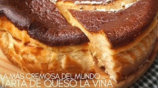 Tarta de queso La Viña San Sebastián La tarta más cremosa del mundo [upl. by Fregger]