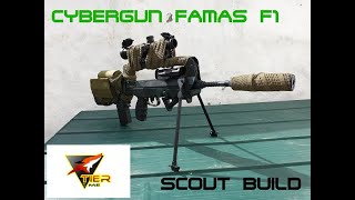 Custom FAMAS  Scout rifle build [upl. by Hotze]