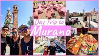 DAY TRIP TO MURANO ISLAND FROM VENICE  Italy Travel Guide [upl. by Yeh489]