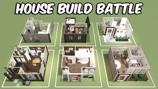 100K HOUSE BUILD BATTLE in BLOXBURG [upl. by Hoover]