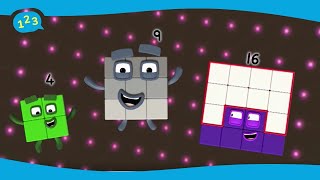 Rencontrez le numéro seize avec les Numberblocks sur Ludikids [upl. by Tnattirb]