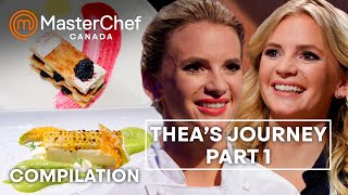 Thea VanHerwaardens Journey  MasterChef Canada  MasterChef World [upl. by Annaik273]