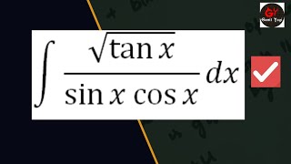 Integrate root tanxsinx cosx  Integration of √tanxsinx cosx  sqrttanxsinx cosxdx [upl. by Panta202]