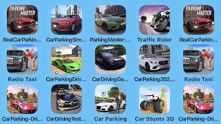 Real Car Parking Car Parking Simulator Parking Master Traffic Rider Radio Taxi Car Driving Game [upl. by Ahteres604]