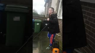 Powerwashing with Tourettes [upl. by Animsaj480]