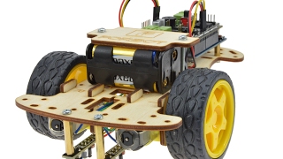 Kurs budowy robotów z Arduino  line follower z 1 czujnikiem [upl. by Mert]