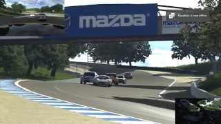 Gran Turismo 6  Race In Ford Focus ST at Laguna Seca [upl. by Herzel364]