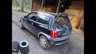 Sportluftfilter amp Spoiler angebaut  Corsa Tuning [upl. by Nylrem250]