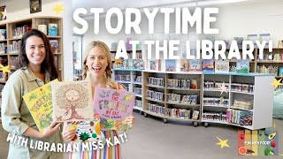 Storytime at the Library  Read Aloud Songs For Kids Counting  Educational Videos For Preschool [upl. by Reffineg]