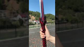 Red Dragon Sword Kiem Trung Quoc shorts sword chinesesword [upl. by Ellered574]