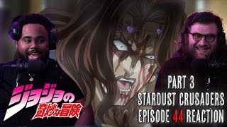 IT MAKES NO SENSE  Jojos Bizarre Adventure Part 3 Stardust Crusaders Episode 44 Reaction jjba [upl. by Lady]