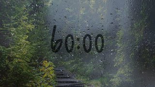 60 Minute timer with rain sounds [upl. by Fiona]