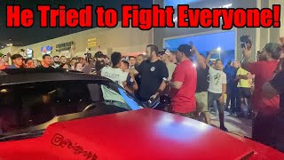 ANGRY Hellcat Owner Tries to FIGHT HUGE CROWD at my Car Meet VR  Vehicles Car Meet 2 [upl. by Yumuk690]