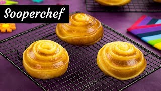 Custard Bun Recipe By SooperChef Kids Recipe [upl. by Aneeg831]