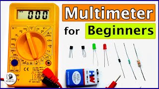 How to use a Digital Multimeter  Best Multimeter for Beginners [upl. by Rattan380]