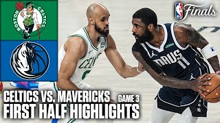 NBA Finals HALFTIME HIGHLIGHTS Boston Celtics vs Dallas Mavericks Game 3  NBA on ESPN [upl. by Nevear]