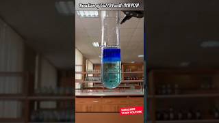 Reaction of NH4OH chemshorts [upl. by Yeldarb]