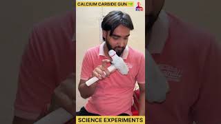 calcium carbide gun  science experiments experiments physics shorts science [upl. by Aivekal408]