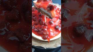 WORLDS EASIEST No Bake Strawberry Cheesecake Recipe [upl. by Layman590]