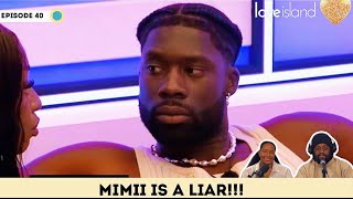 Mimii Is A LIAR Love Island S11 E40 FULL RECAP amp REVIEW  loveisland review uk [upl. by Evatsug]