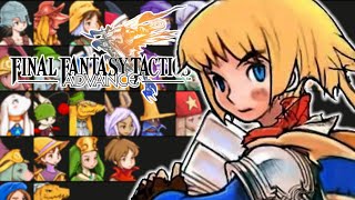 Job Tier List Final Fantasy Tactics Advance Ranking Jobs [upl. by Assilem]