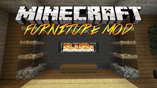 Minecraft Furniture Mod  Mod ShowcaseMod Review So Sick [upl. by Elma592]