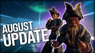 WHATS NEW IN THE AUGUST UPDATE  Sea of Thieves [upl. by Xanthus]