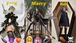 F Marry Kill Video Game Edition  Ep 1 [upl. by Kho]