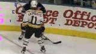 Mark Messier vs Darius Kasparaitis Hockey Fight [upl. by Lash]