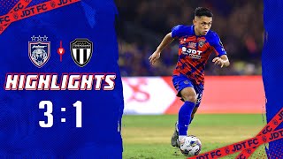 HIGHLIGHTS JOHOR DARUL TA’ZIM 31 TERENGGANU  FINAL PIALA MALAYSIA 2023 [upl. by Parette]