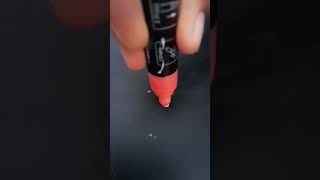 Orange Marker Activation Asmr satisfying 😌 shorts [upl. by Ayikan873]