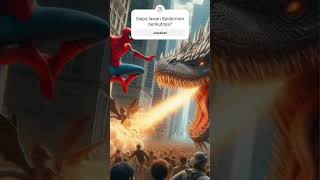 Spiderman Vs dragon monster spiderman marvel spidermannowayhome comics spiderverse [upl. by Errot]