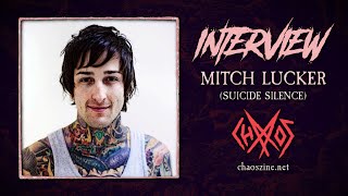 Interview with Suicide Silences Mitch Lucker about touring tattoos and deathcore [upl. by Tibold439]