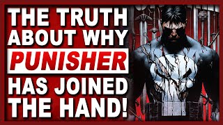 The Real Reason Punisher Changed His Logo amp Joined The Hand Punisher 1 ComicsForAll [upl. by August]