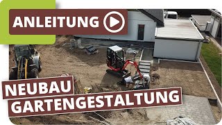 Ideen für deinen Garten  Neubau Garten gestalten [upl. by Cottle9]