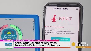 Keep Your Basement Dry With PermaSeals Basement Defender [upl. by Aoniak]