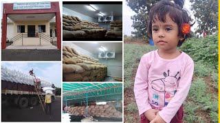 भिवापूर cold storage plant चला बघायला 😊 आम्ही निघालो शेतामधे 🌾 youtube travellingfamily vlog [upl. by Anej]