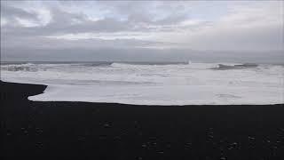 Reynisdrangar black sand beach [upl. by Martijn]