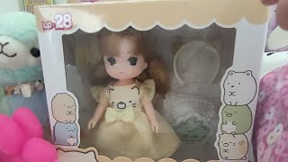 Licca Doll Review dolls fashion barbie [upl. by Leaffar390]