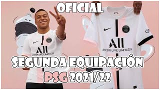 La SEGUNDA equipación del PSG para la temporada 202122 [upl. by Dimitry810]