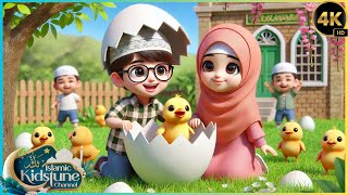 Sparrow Egg Rhyme For Kids  Islamic KidsTune [upl. by Borlow889]