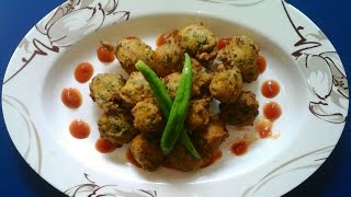 Methi na Gota RecipeMethi Pakora Recipe TeaTimeHindi video by Sangeeta Vishwaroop [upl. by Oer774]