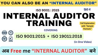 ISO 9001 2015 Internal Auditor Training I ISO Auditor Training [upl. by Pollie536]