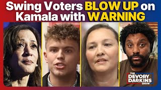 Swing Voters BLOW UP on Kamala with BOMBSHELL Warning [upl. by Lough]