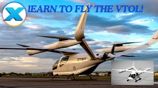 How to fly the eVTOL ALIA250 in Xplane 12  Tutorial [upl. by Iatnohs]