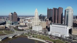 Another video of downtown Columbus Ohio on the River Front [upl. by Alaehcim]